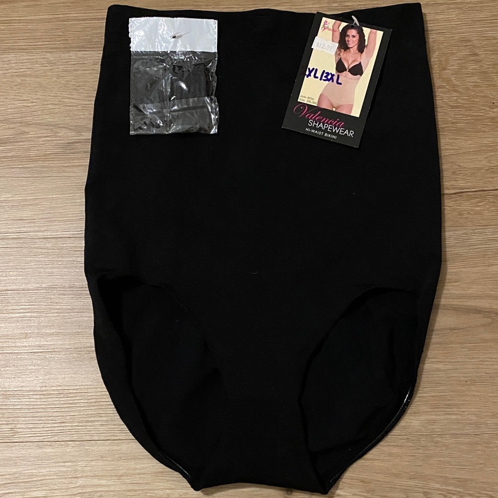 Black High-Waisted Shapewear